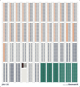 ジオマトリックス J8612E 12系 高崎・新潟